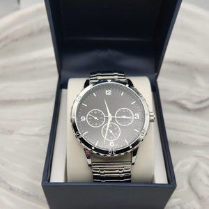 NWT Charter Club , Club Room Men's Utility expansion bracelet watch